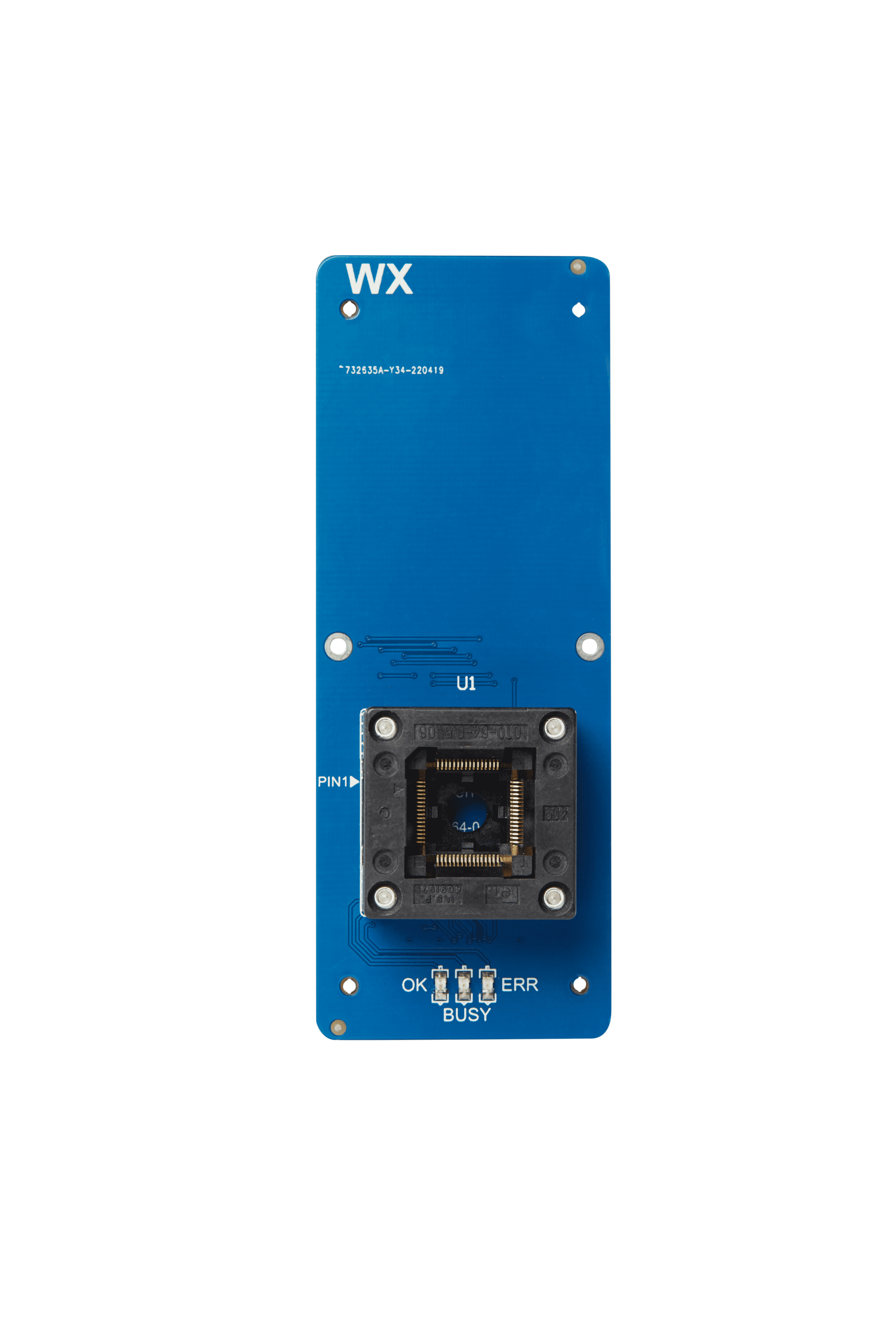 E-QFP64 (10x10) S0-0 Single-socket programming socket